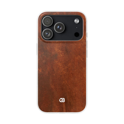 Orange Lite Phone Case for iPhone - Oxidized Iron Crust