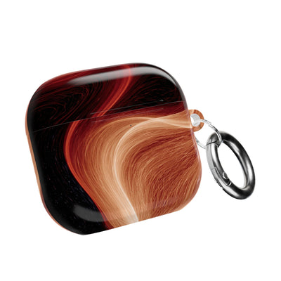 Solar Ember Flow · Hard Case for AirPods & AirPods Pro · Orange