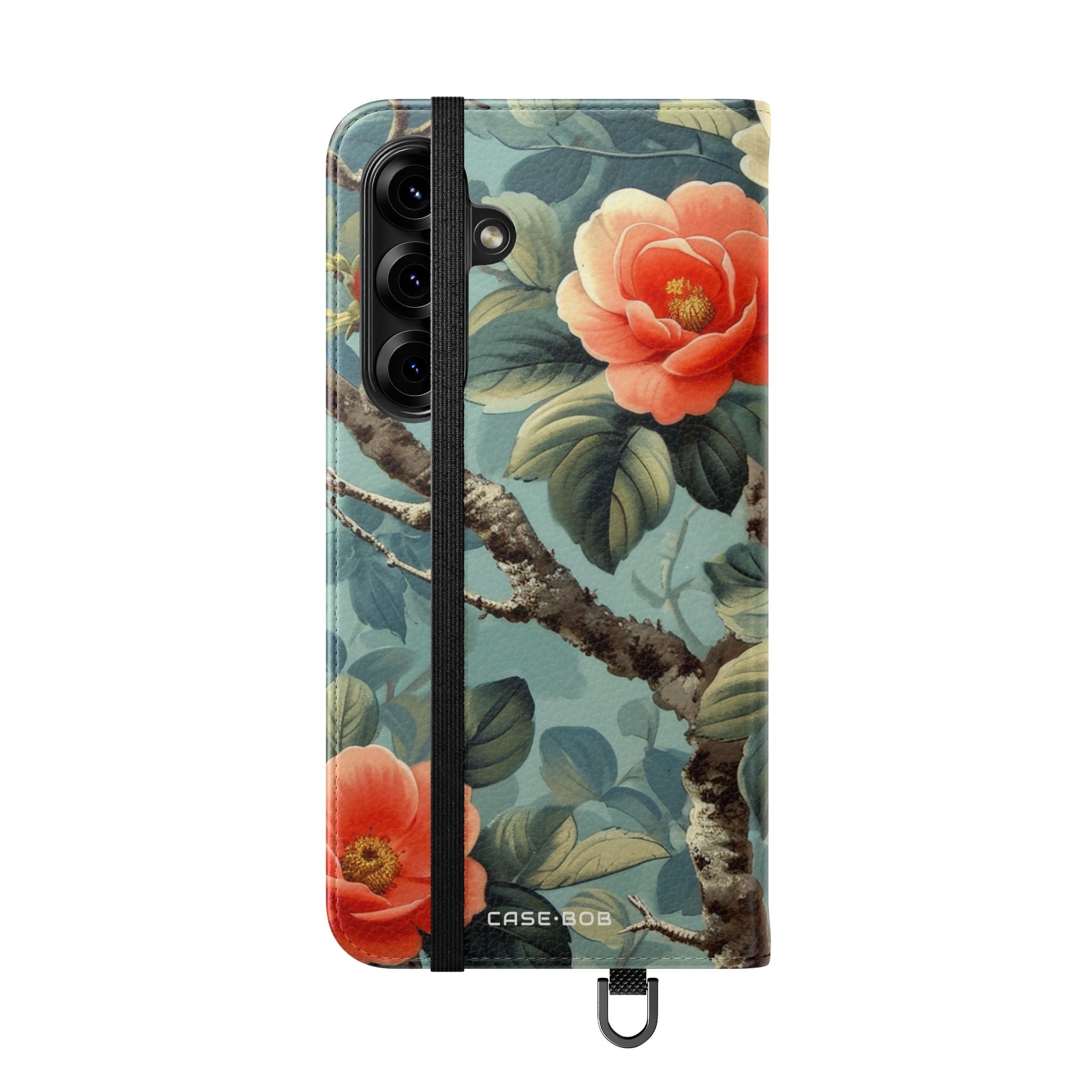 Pink Camellia - Samsung S25+ Case - Wallet