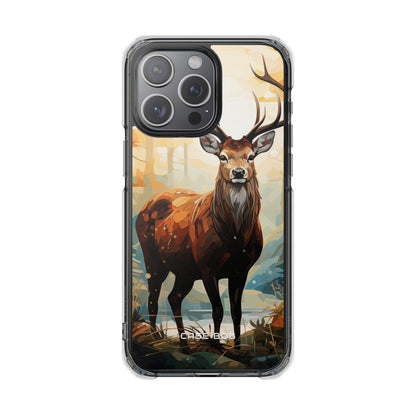 Glowing Stag iPhone 15 Pro Max Case - Impact - CASE•BOB