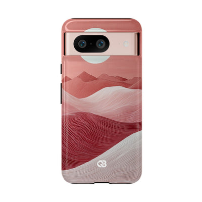 Crimson Dune Horizon · Tough Phone Case for Google Pixel