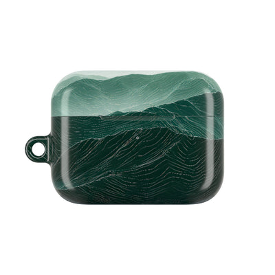 Alpine Mist · Hard Case for AirPods & AirPods Pro · Green