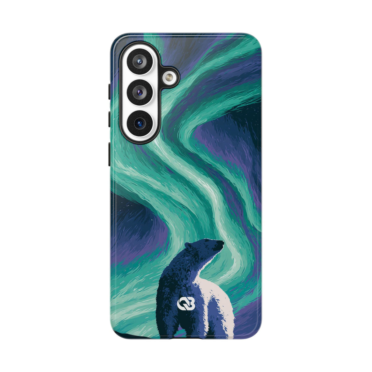 Arctic Aurora Bear · Tough Phone Case for Samsung · Teal