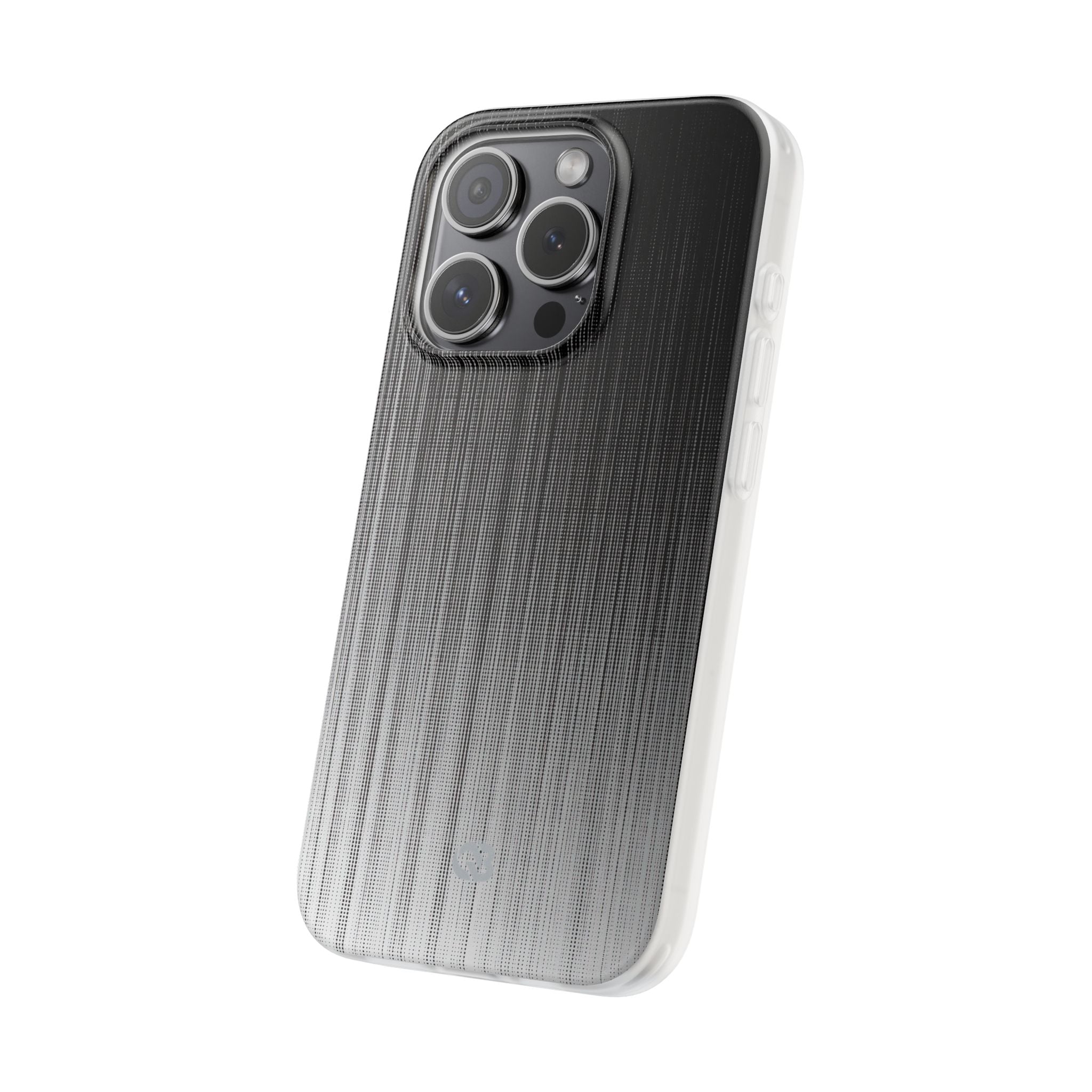 Grey Lite Phone Case for iPhone - Static Vertical Dither