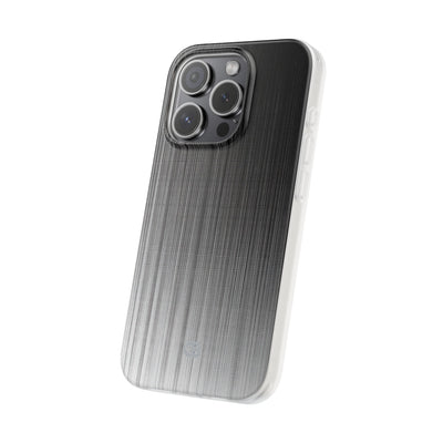 Grey Lite Phone Case for iPhone - Static Vertical Dither
