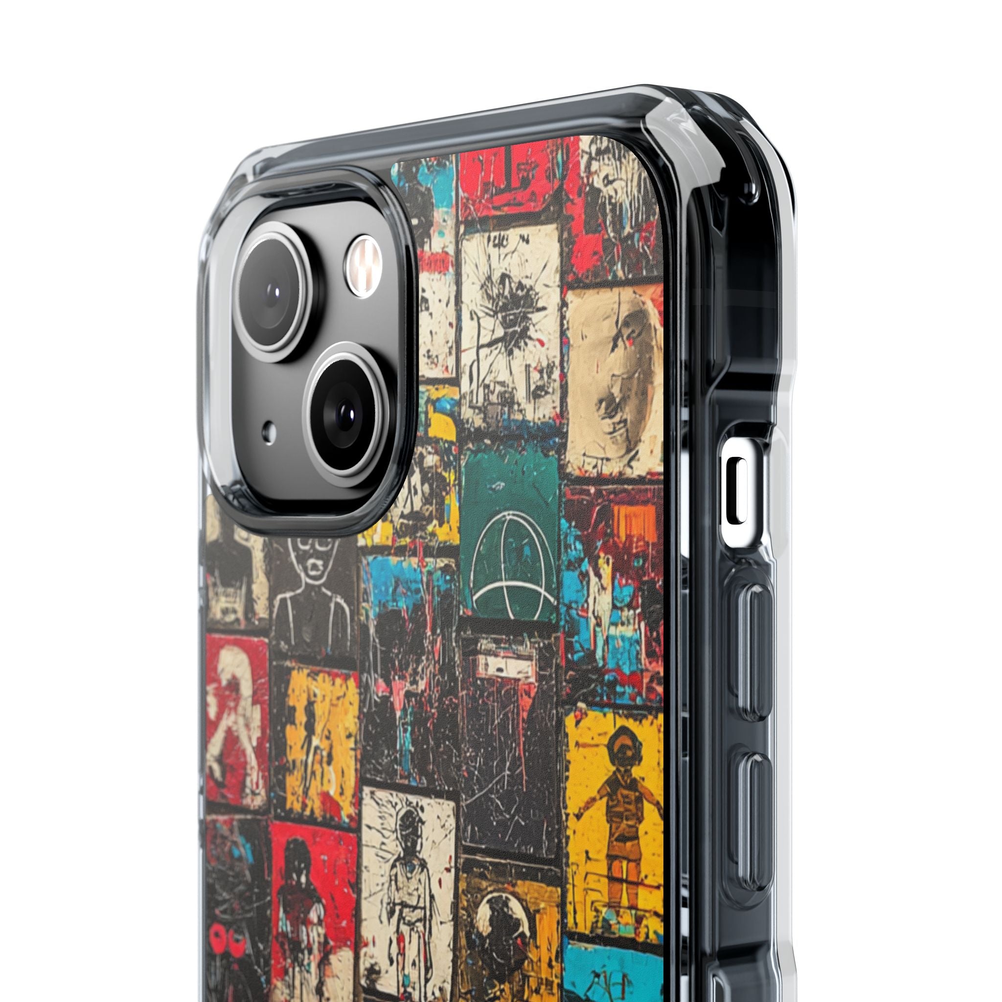 Figured Grid iPhone 14 Case - Impact