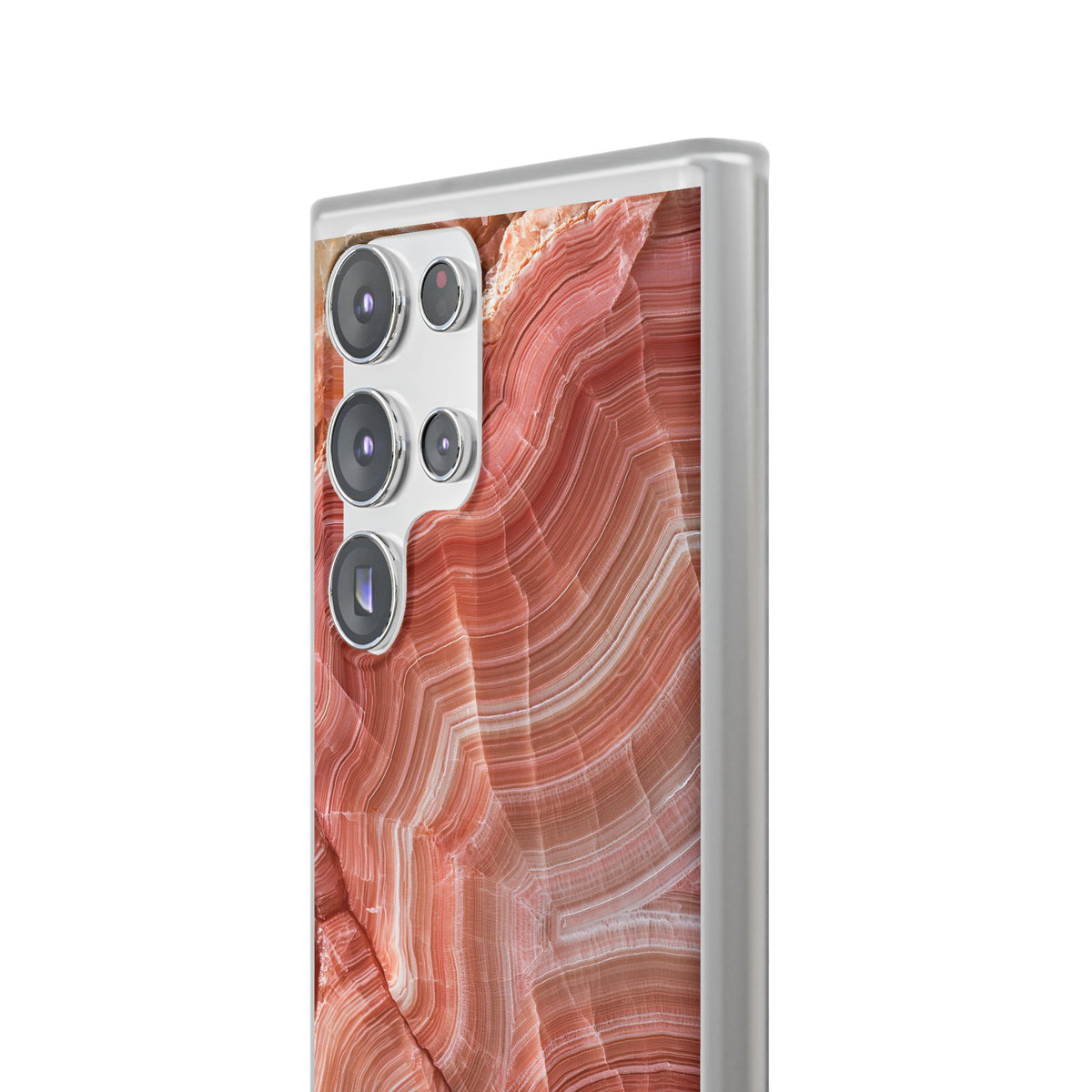 Blushing Rose Strata · Lite Phone Case for Samsung · Pink