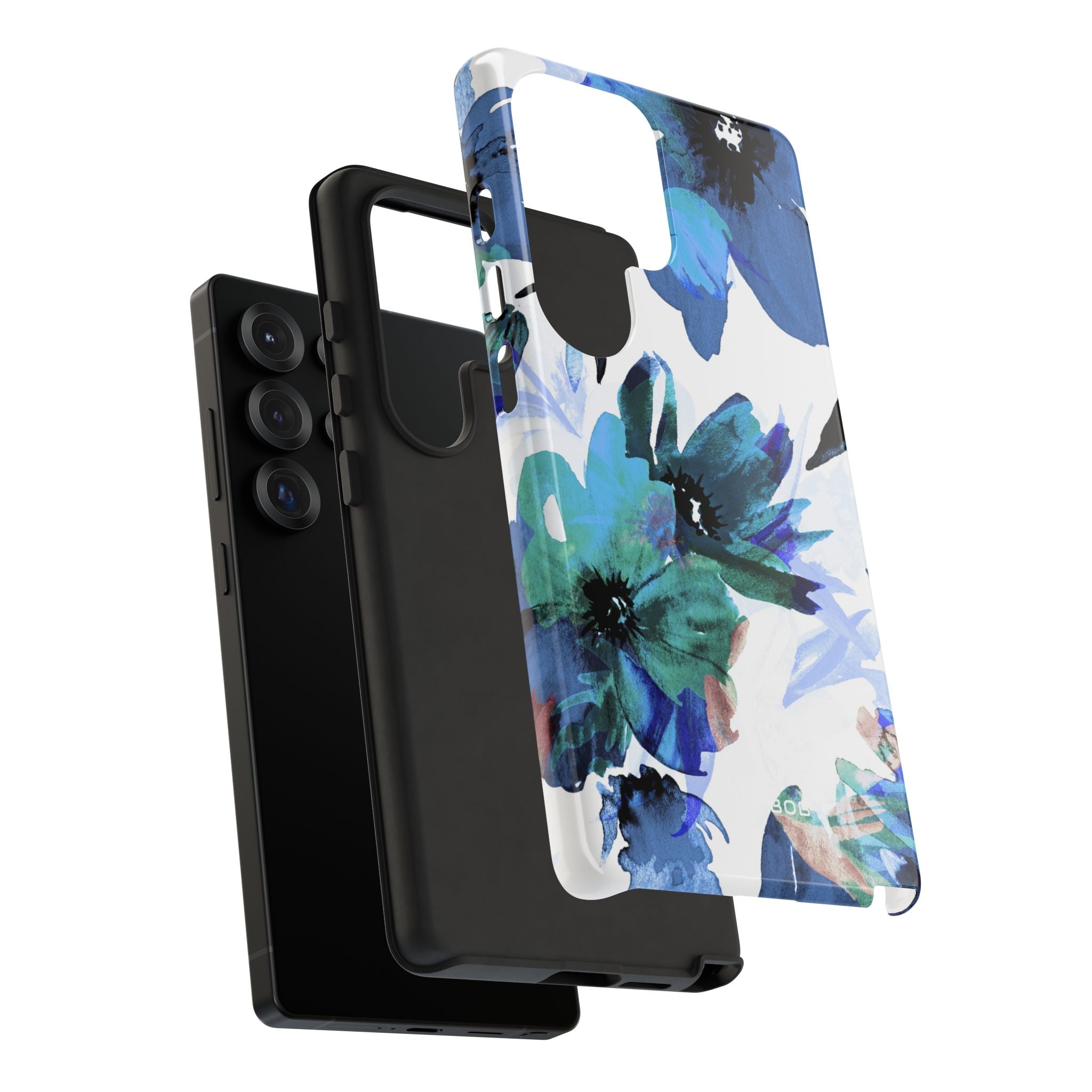 Blue Blossom Radiance Samsung S25 Ultra Case - Tough