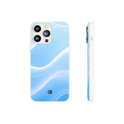 Glacial Contour Flow · Lite Phone Case for iPhone ·  Blue
