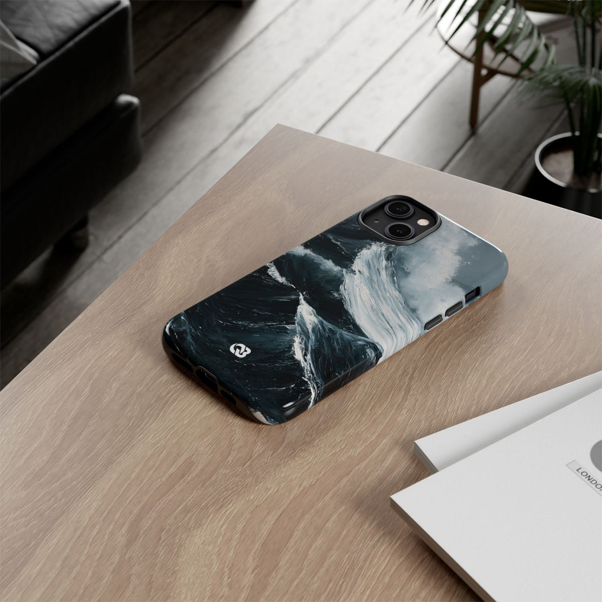 Nordic Swell · Tough Phone Case for iPhone · Blue