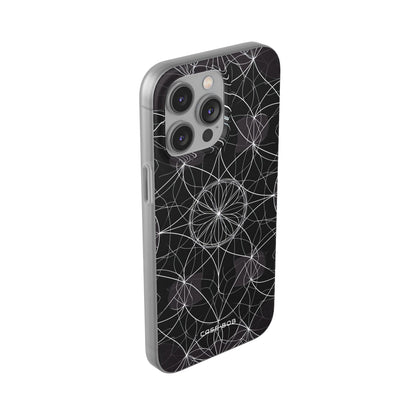 Radiant Petal Orbit iPhone 14 Pro Max Case - Soft