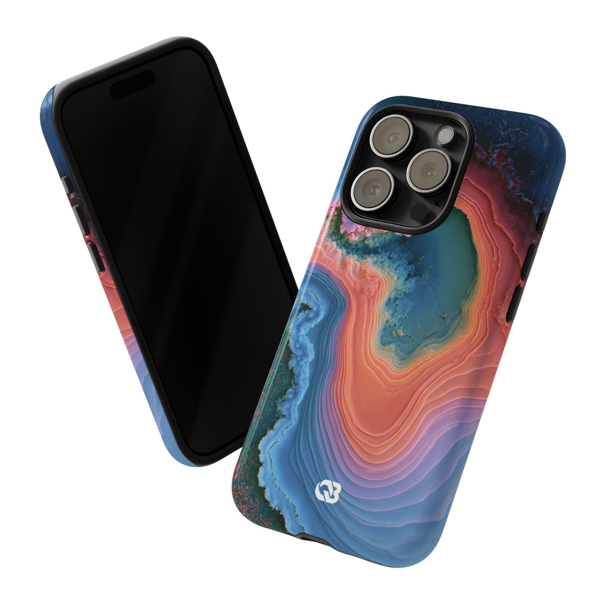 Luminous Resonance · Tough Phone Case for iPhone · Blue