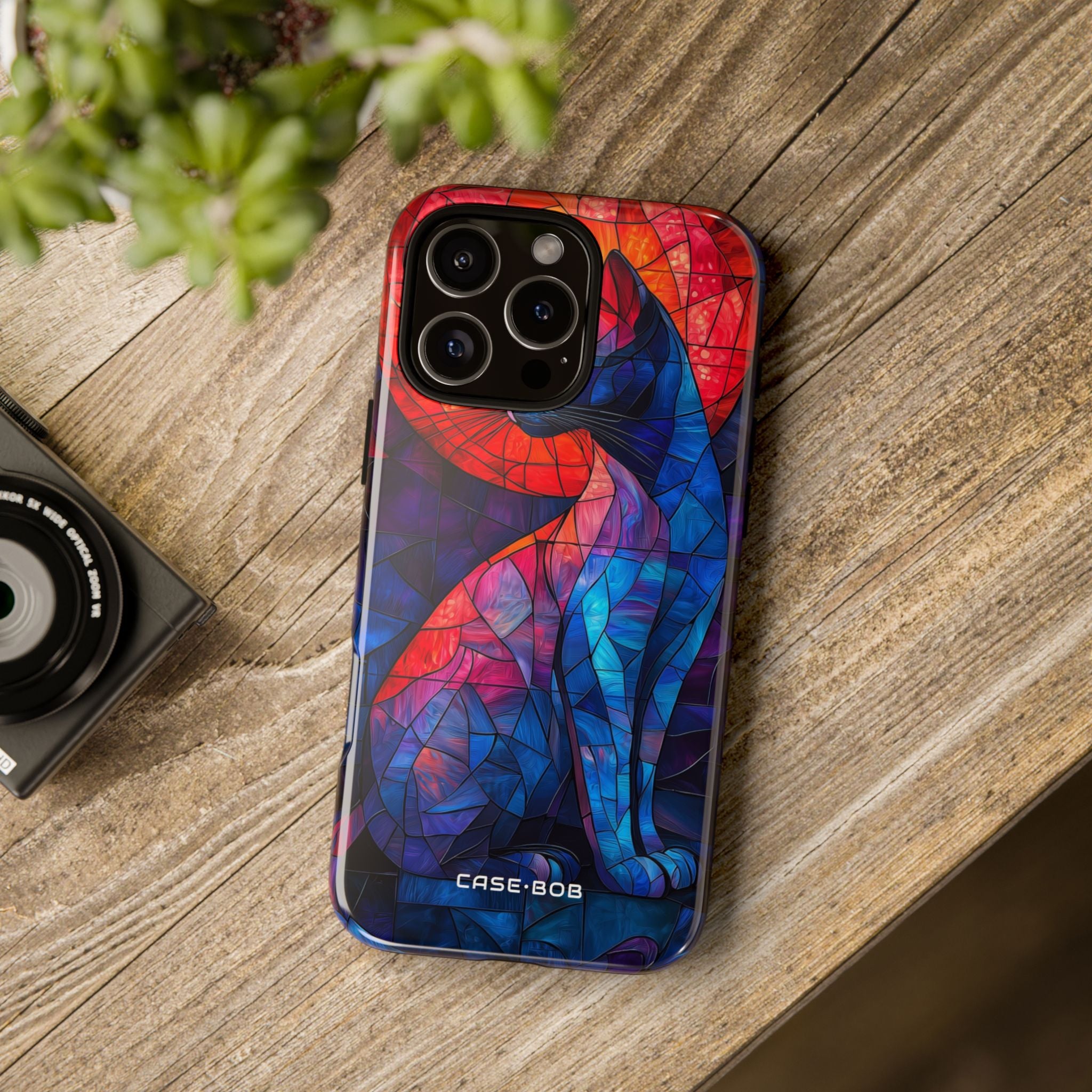 Celestial Cat iPhone 16 Pro Max Case - Tough