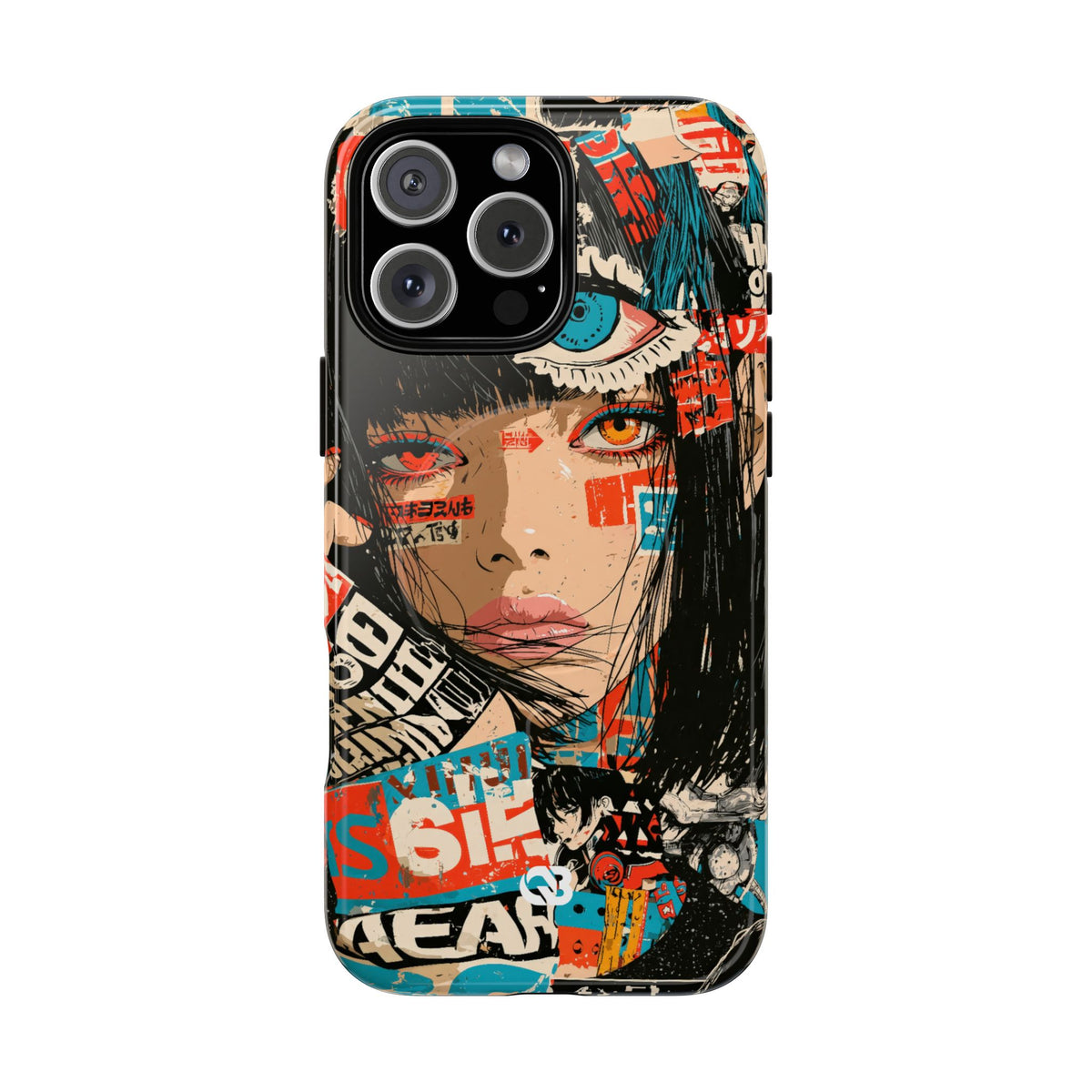 Shibuya Street Collage · Tough 2.0 Magnetic Phone Case for iPhone · Red