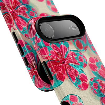 Lucite Jelly Bloom · Tough 2.0 Magnetic Phone Case for iPhone · Pink