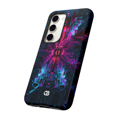 Neural Circuit Core · Tough Phone Case for Samsung · Black