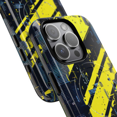 Acid Hazard · Tough 2.0 Magnetic Phone Case for iPhone · Yellow