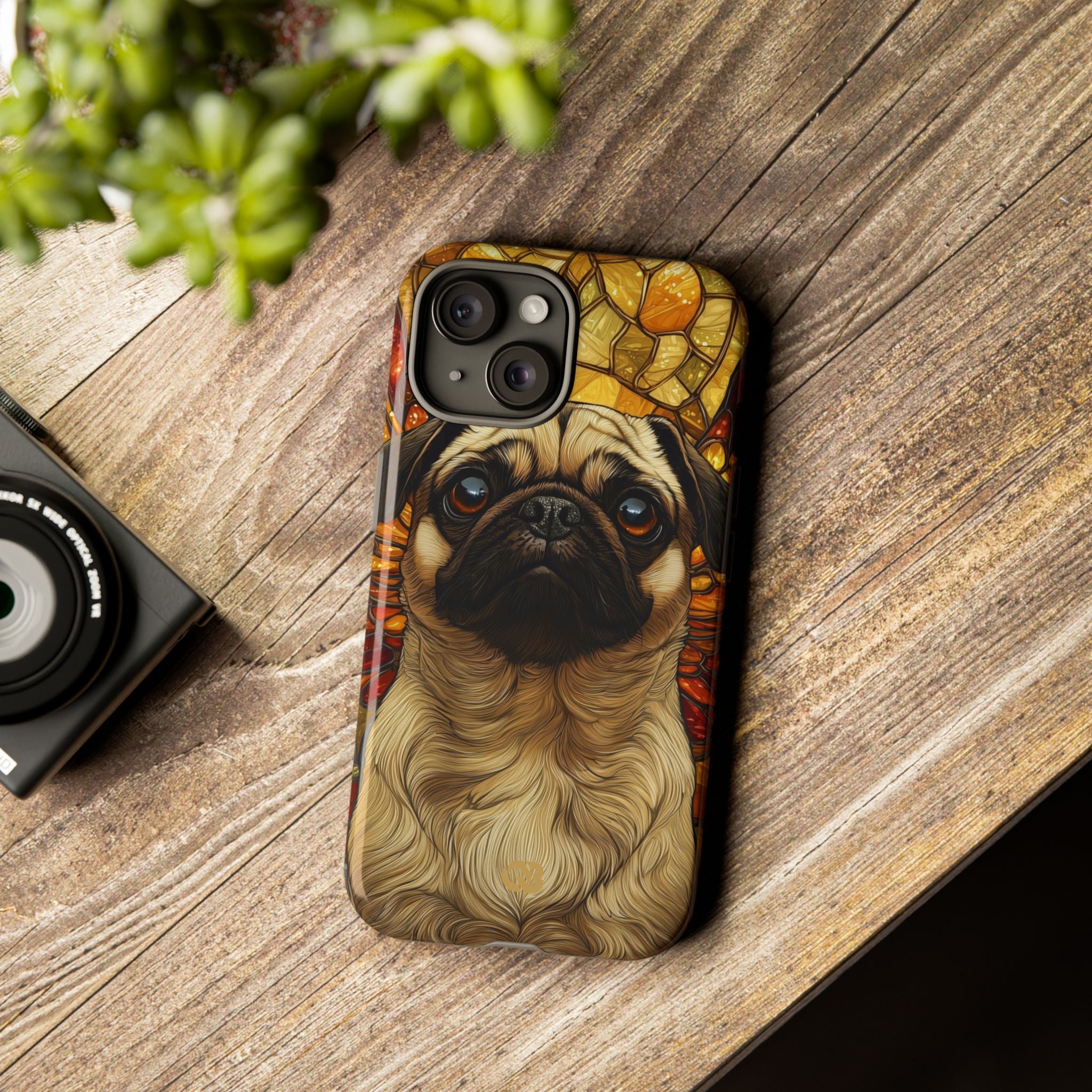 Amber Pug Divinity · Tough Phone Case for iPhone