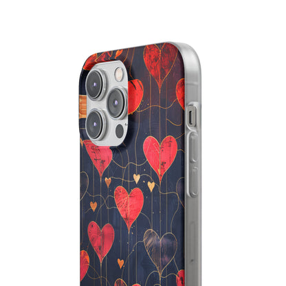 Golden Hearts Network iPhone 14 Pro Max Case - Soft