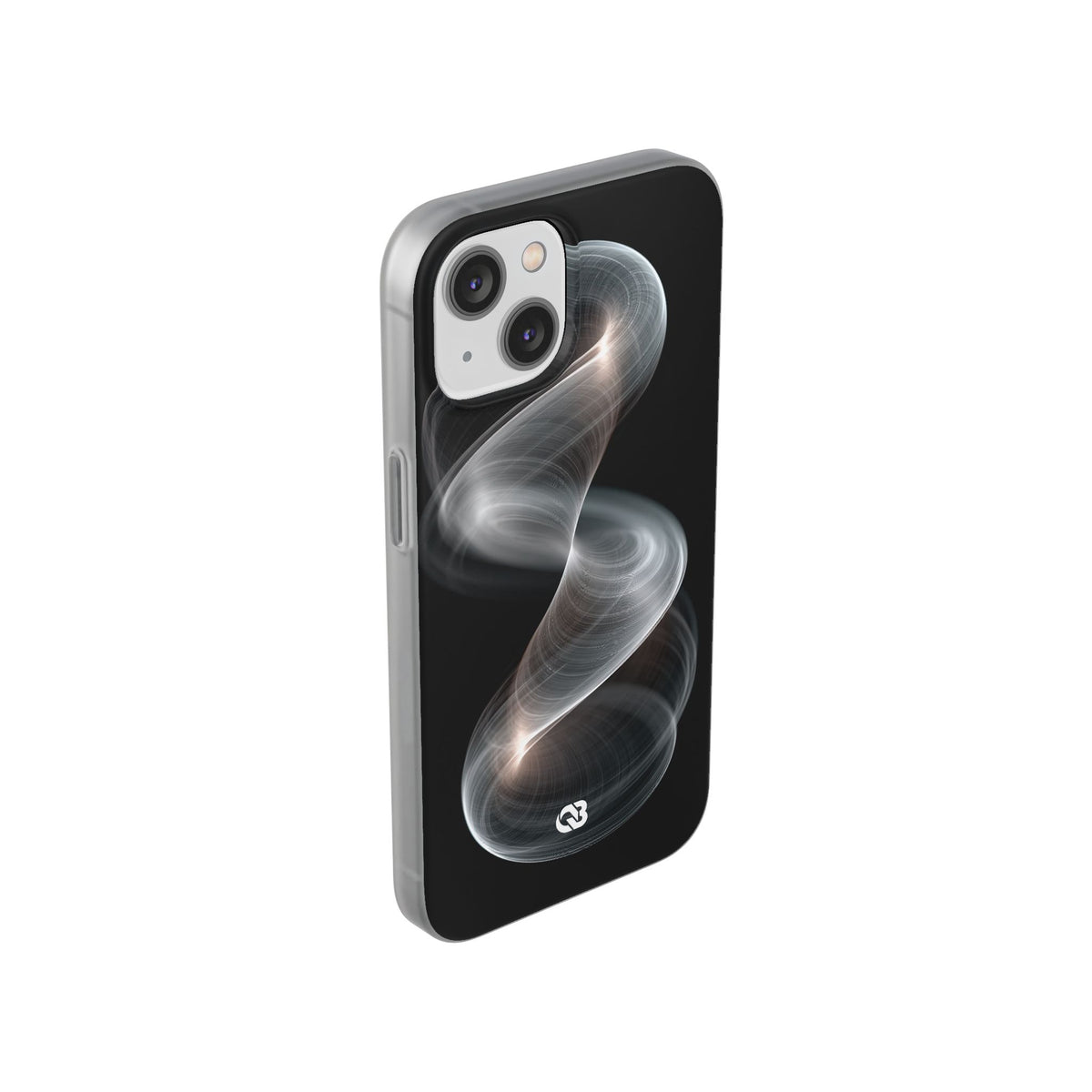Luminous Vortex · Lite Phone Case for iPhone ·  Black