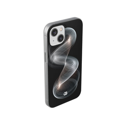 Luminous Vortex · Lite Phone Case for iPhone ·  Black