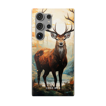 Glowing Stag Samsung S24 Ultra Case - Soft - CASE•BOB