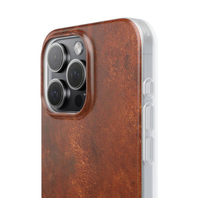 Orange Lite Phone Case for iPhone - Oxidized Iron Crust