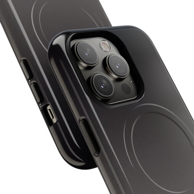 Grey Tough 2.0 Magsafe Phone Case for iPhone - Obsidian Ash Fade