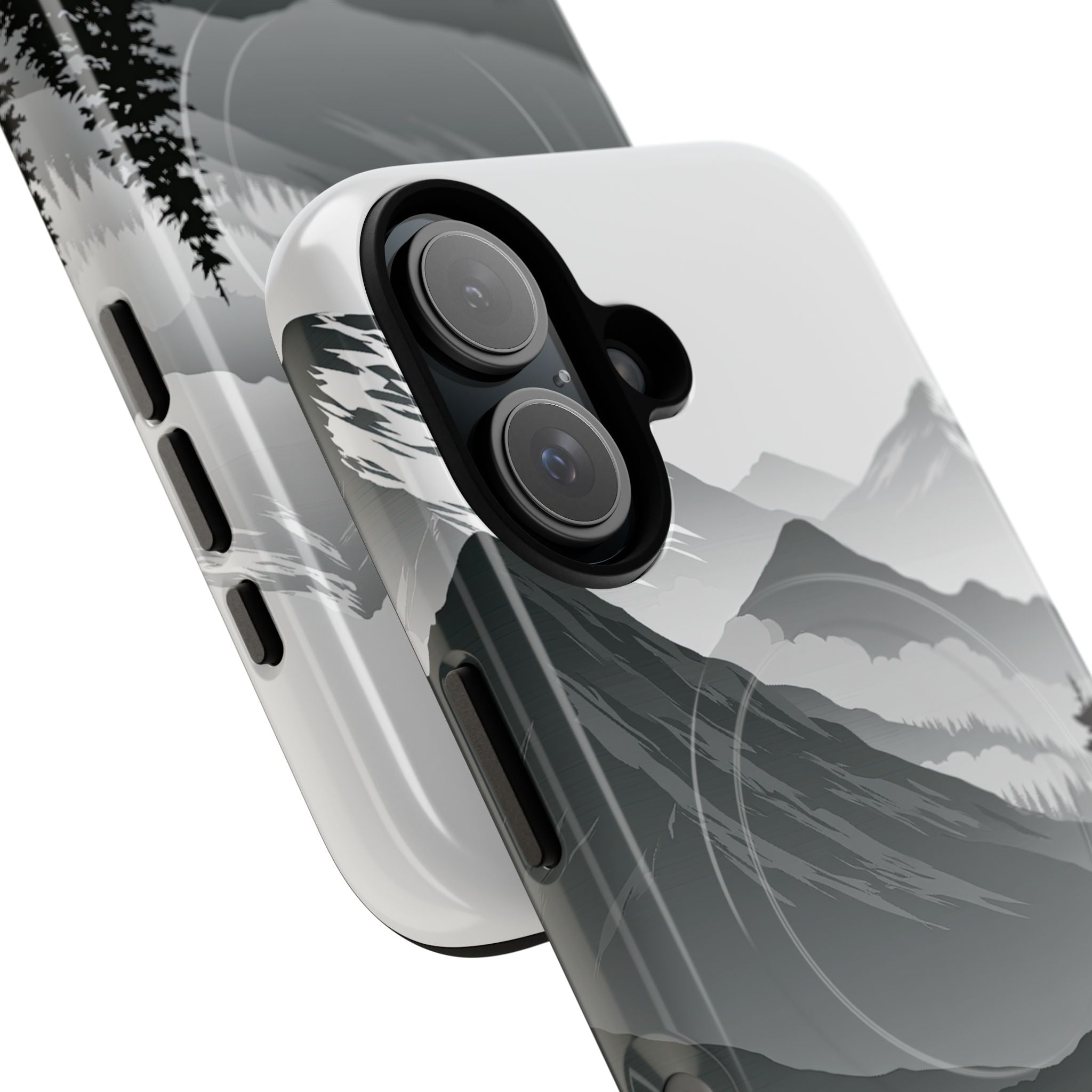 Grey Tough 2.0 Magsafe Phone Case for iPhone - Granite Ridge Mist