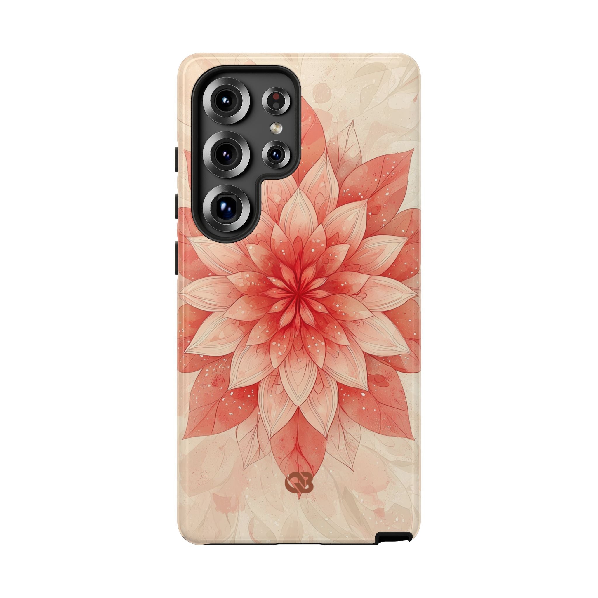 Coral Layered Bloom · Tough Handyhülle für Samsung
