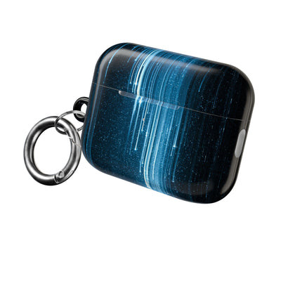 Nocturnal Cascade · Hard Case for AirPods & AirPods Pro · Black