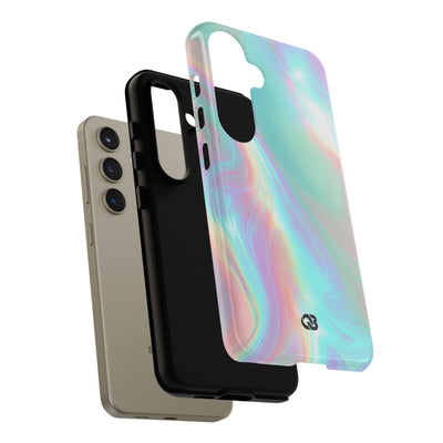 Prismatic Liquid Light · Tough Phone Case for Samsung · Teal