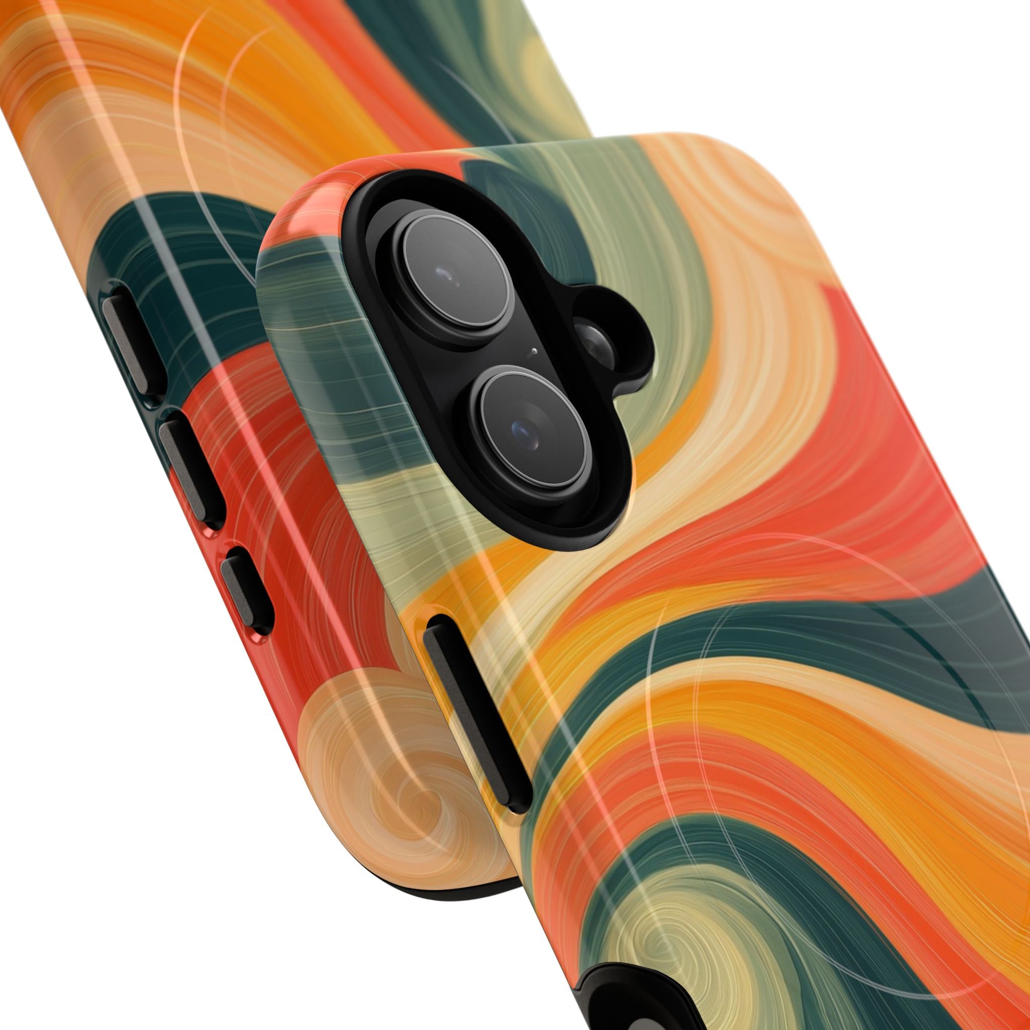 Swirling Ember iPhone 17 Case - Tough+ - CASE•BOB
