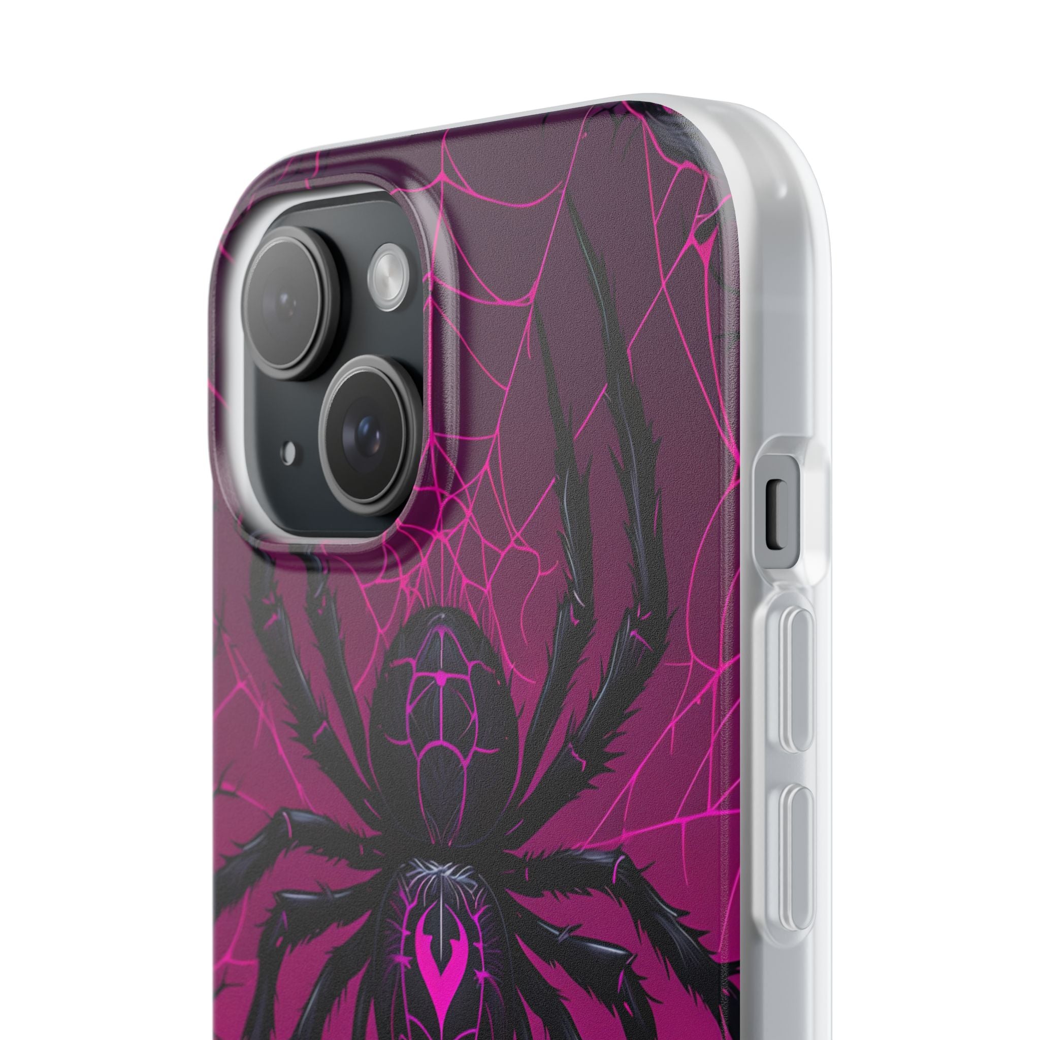 Obsidian Neon Widow · Soft Handyhülle für iPhone
