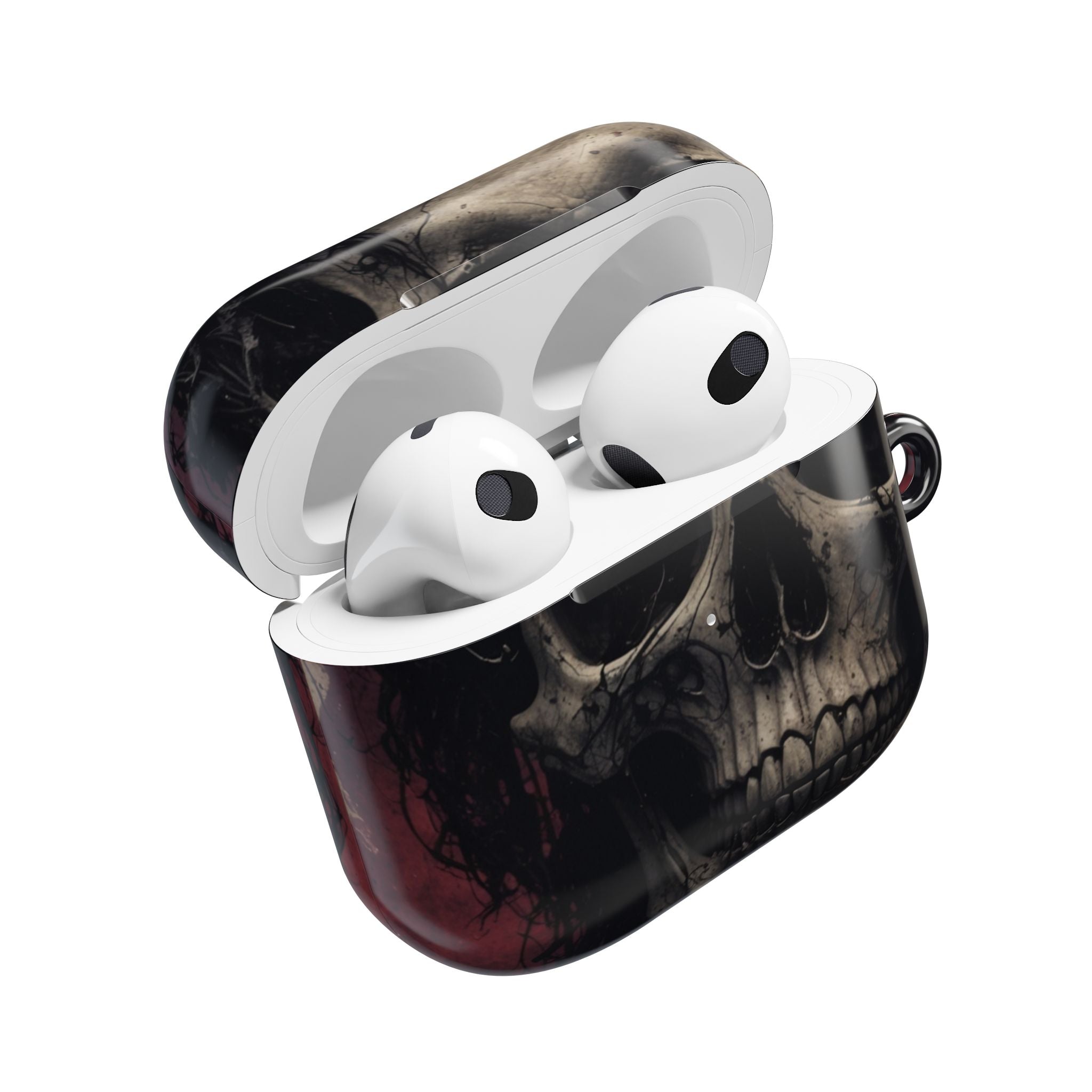 Winged Skull Rose - AirPods Case