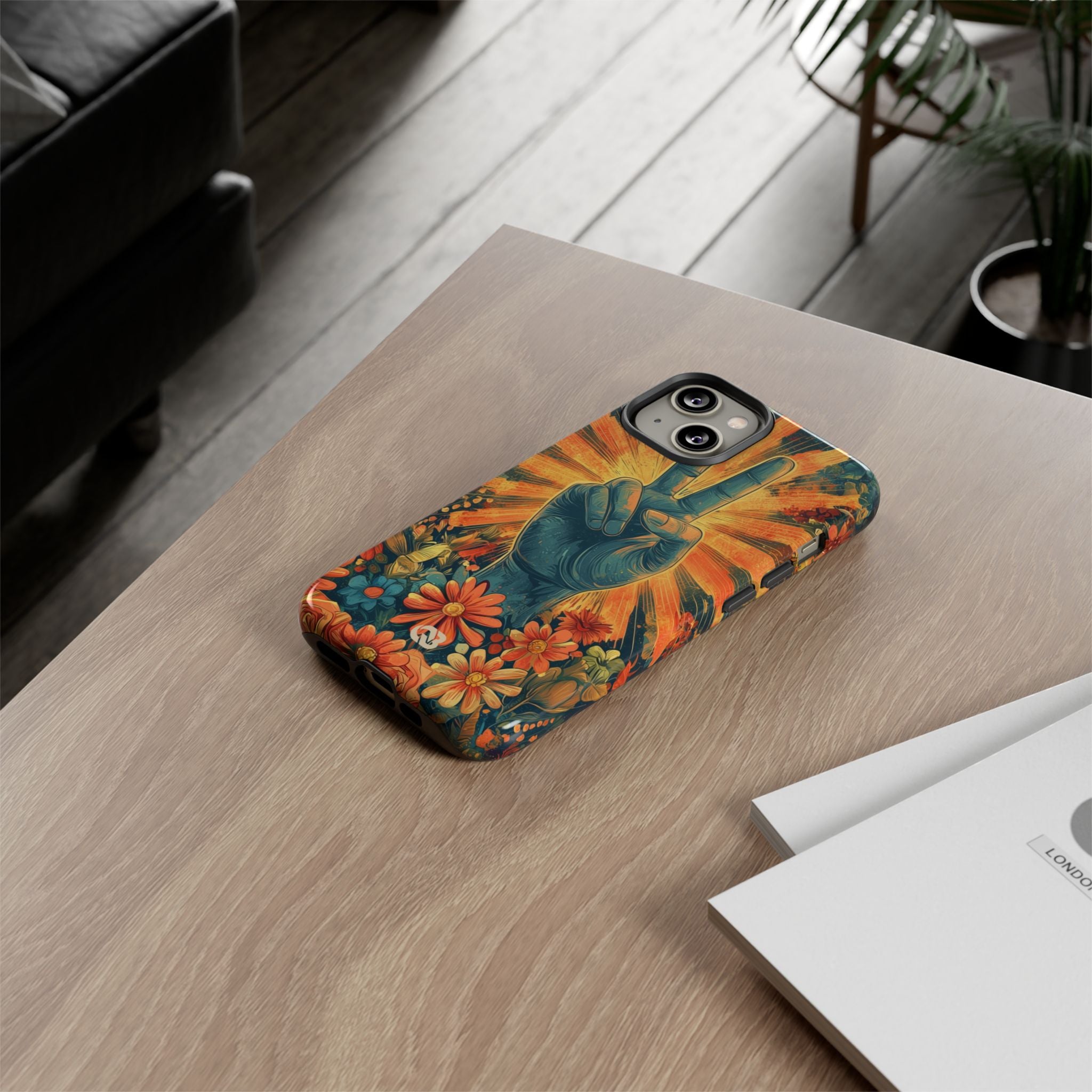 Radiant Peace Bloom · Tough Phone Case for iPhone