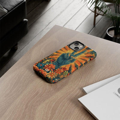 Radiant Peace Bloom · Tough Phone Case for iPhone