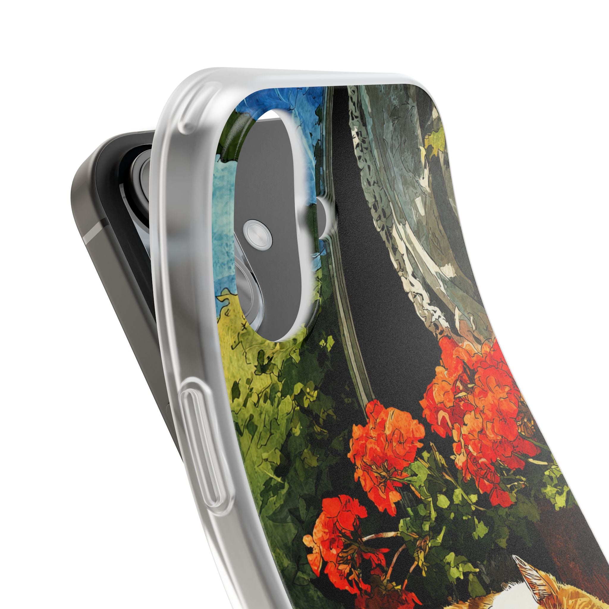Sleeping Ginger Bloom · Soft Hoesje voor iPhone