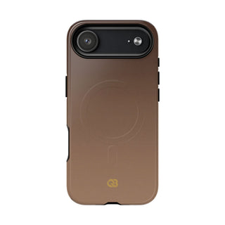 Brown Tough 2.0 Magsafe Phone Case for iPhone - Smoked Caramel Fade