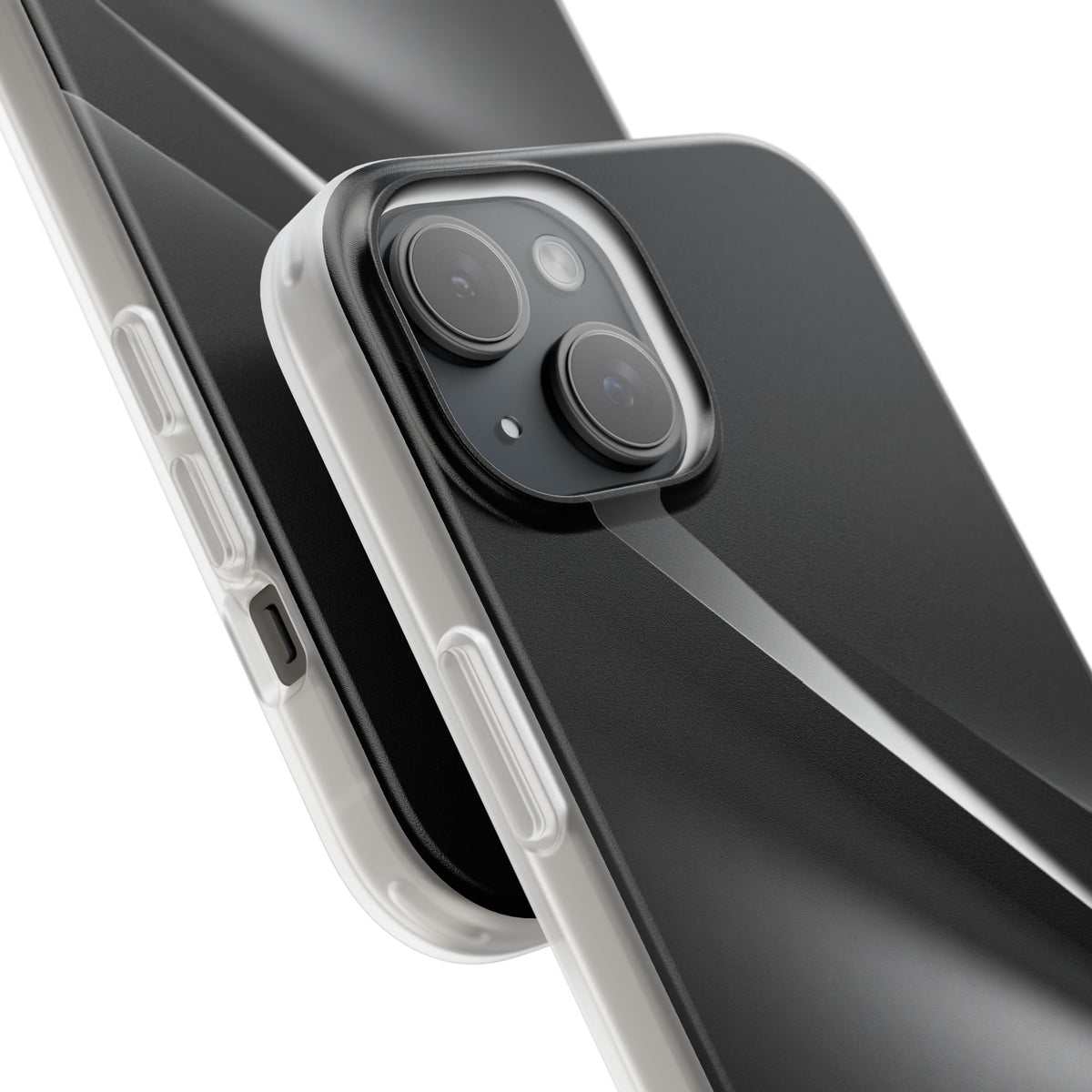 Obsidian Ridge · Lite Phone Case for iPhone ·  Black