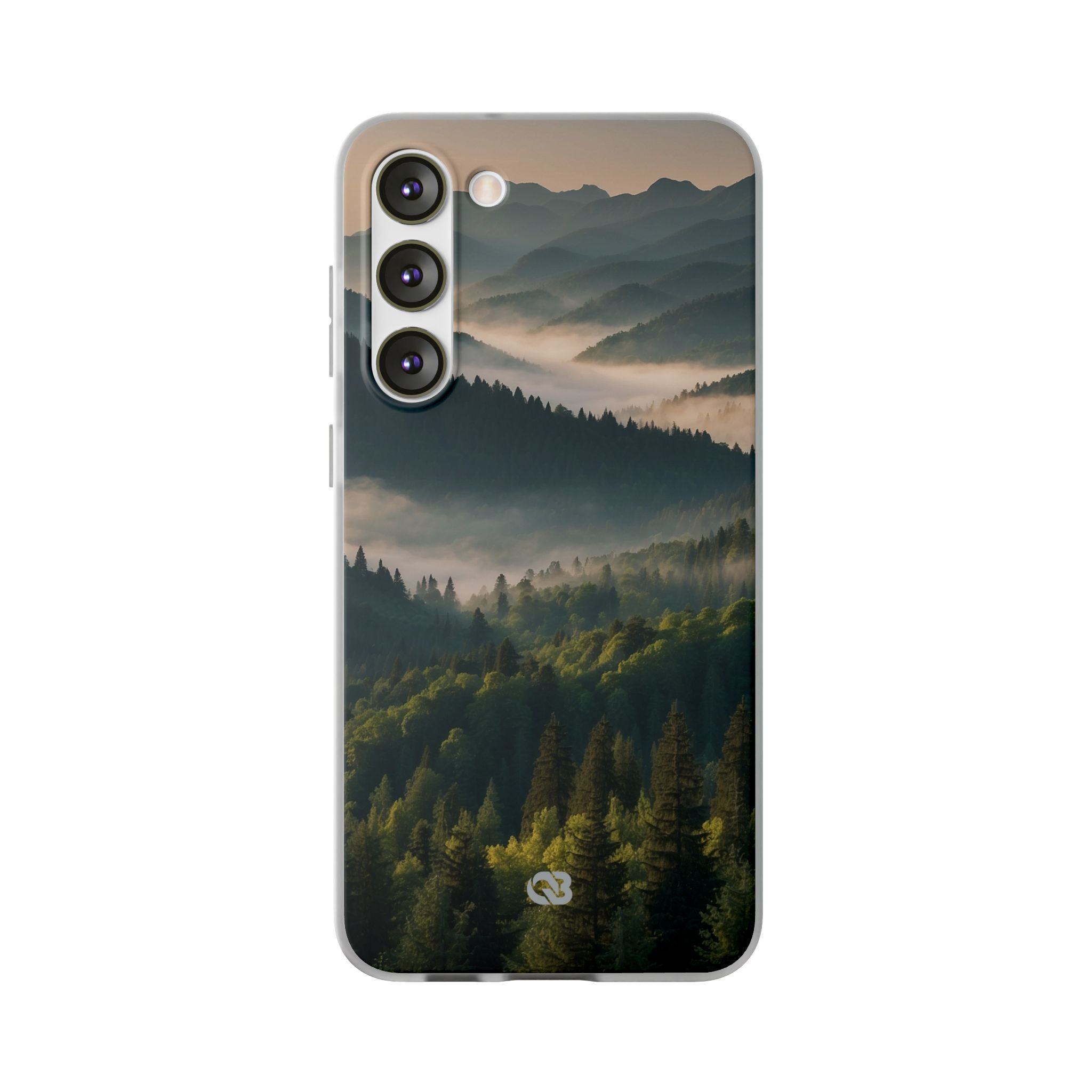 Foggy Mountain Ridge · Soft Phone Case for Samsung