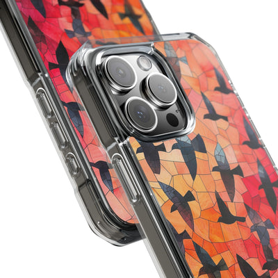 Ember Mosaic Wings · Impact Coque de téléphone pour iPhone · Magsafe