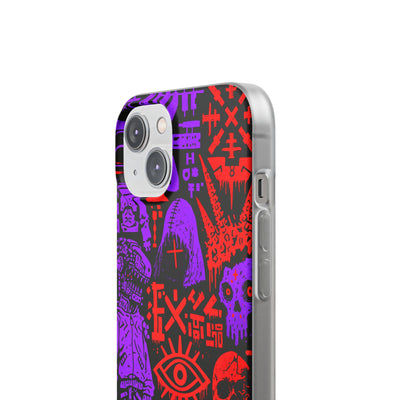 Underground Cyber Glyphs · Lite Phone Case for iPhone ·  Black