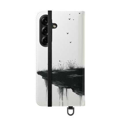Cliff Silhouette - Samsung S25 Case - Lompakko