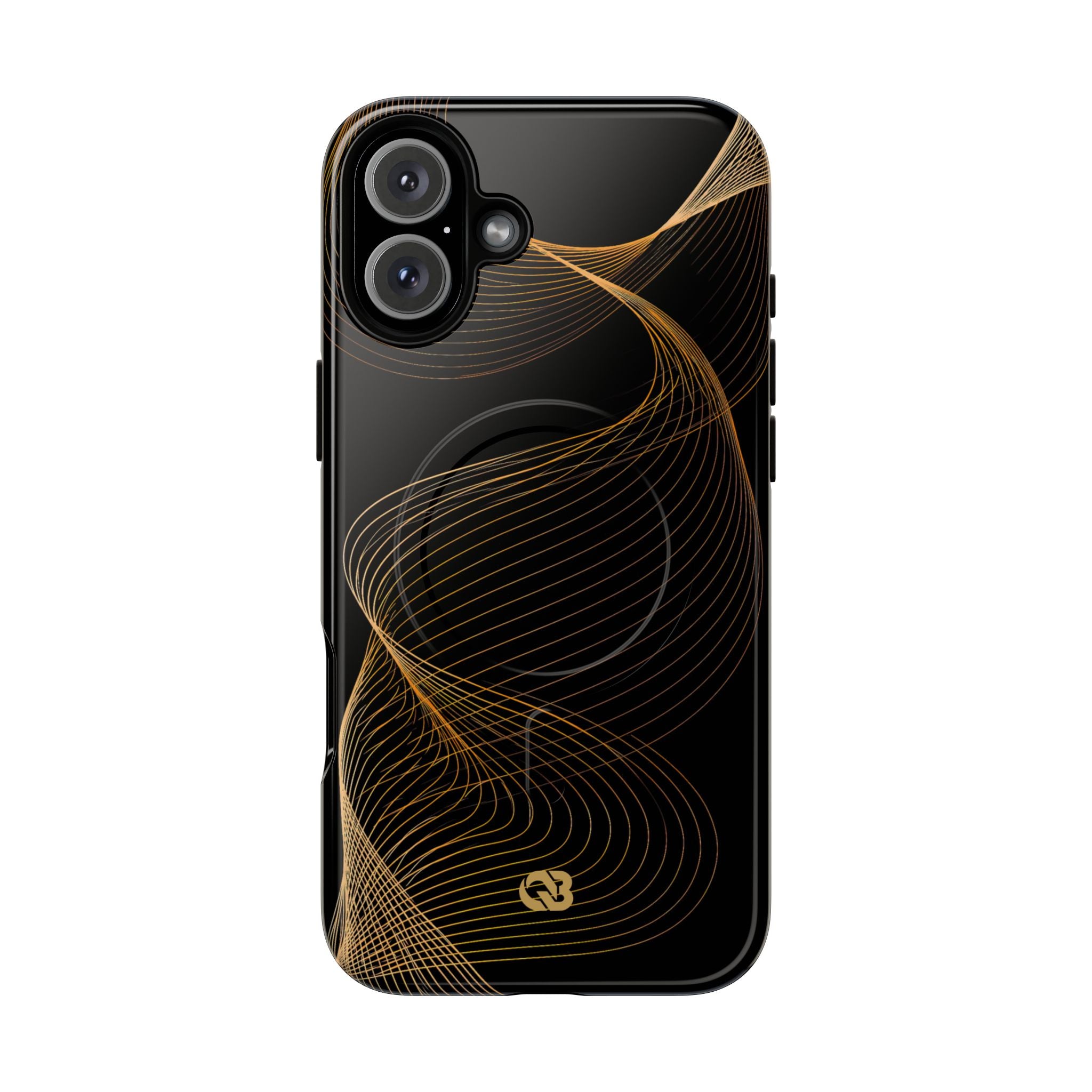 Gold Tough 2.0 Magsafe Phone Case for iPhone - Burnished Bronze Helix