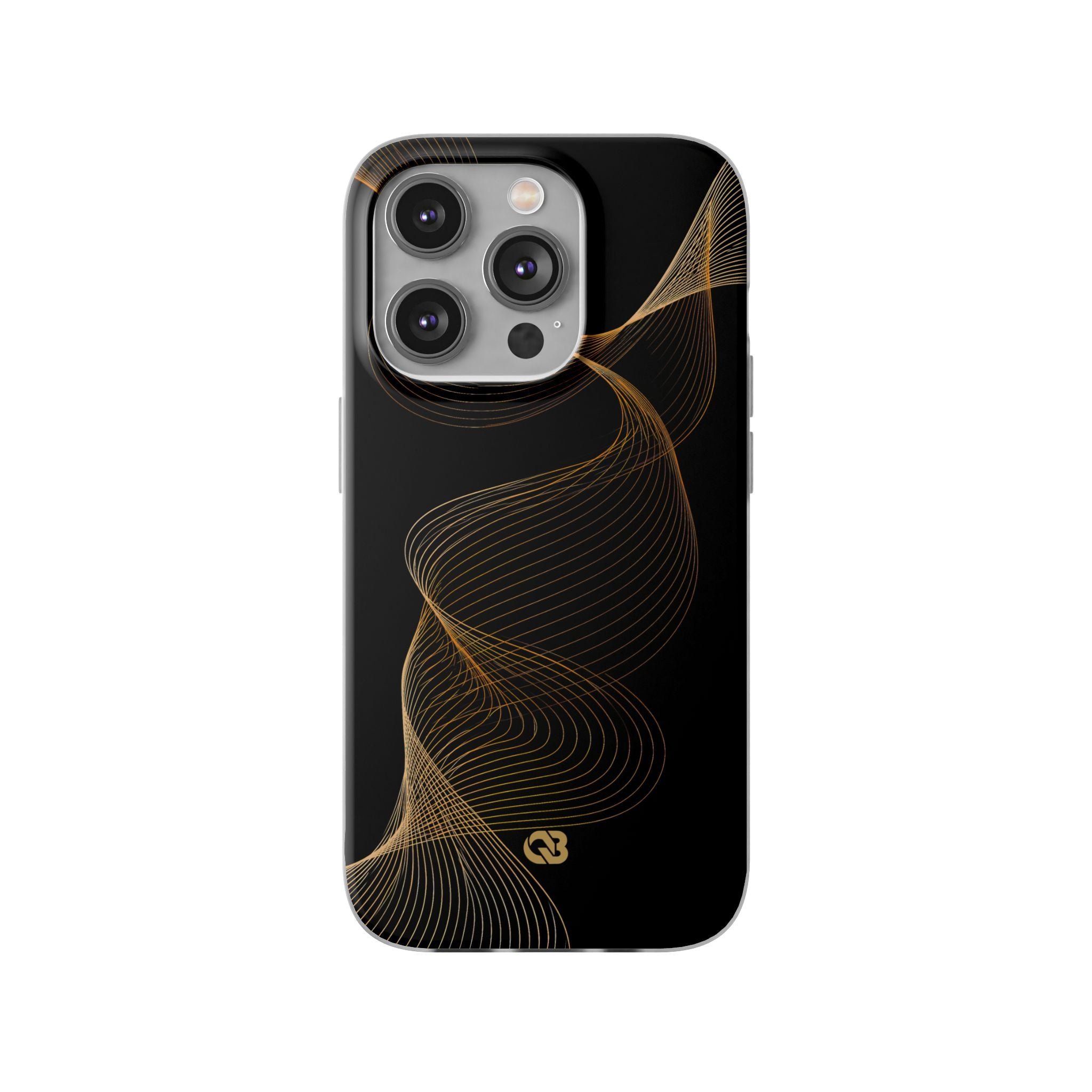 Gold Lite Phone Case for iPhone - Burnished Bronze Helix