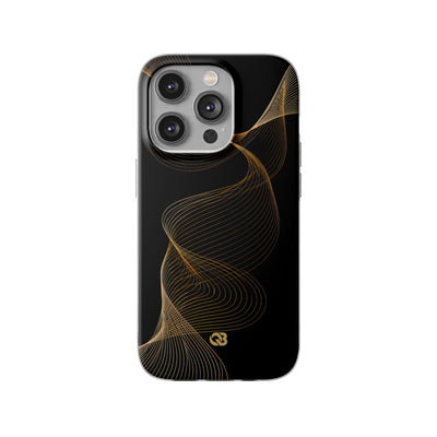 Gold Lite Phone Case for iPhone - Burnished Bronze Helix
