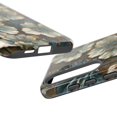 Gilded Blossom Reverie · Tough Phone Case for Samsung · Teal
