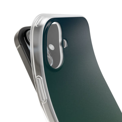 Green Lite Phone Case for iPhone - Midnight Pine Horizon