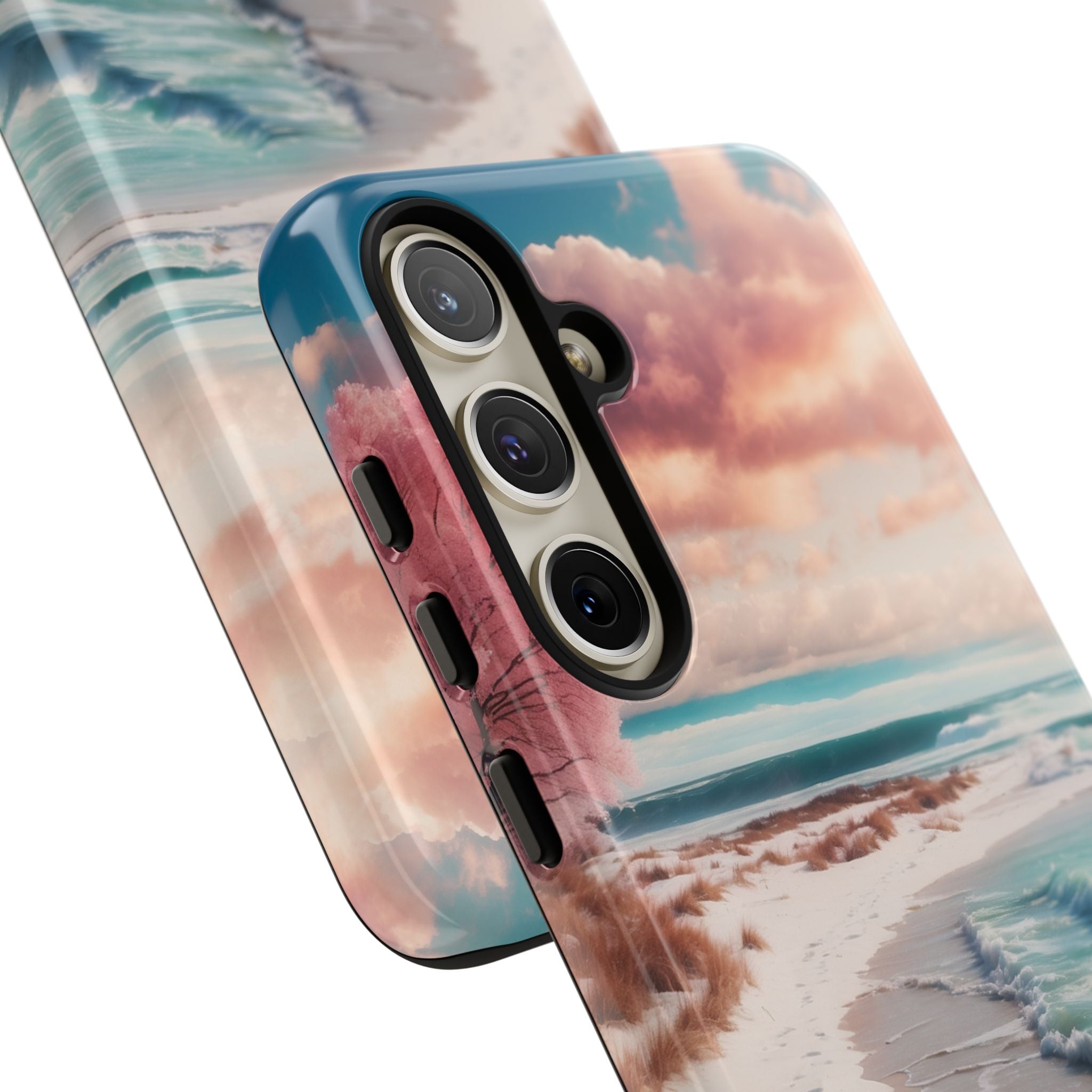 Pink Tree Breeze Samsung S24 Plus Case - Tough